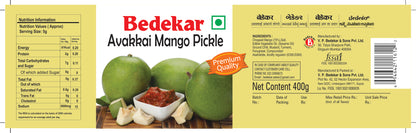Avakkai Mango Pickle