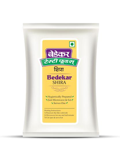 Bedekar Sheera sweet, pouch front